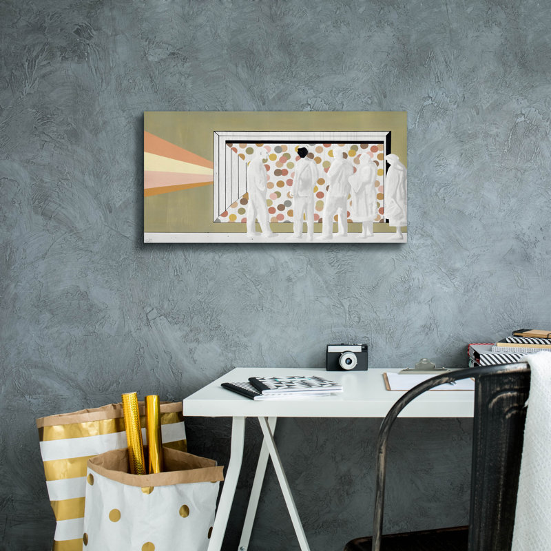 'The Lineup' by Incado, Canvas Wall Art