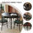 Solid Wood Ash black Dining Table