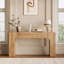 Farmhouse Console Table, Long Wood Entryway Table Behind Couch-228028255-228028252