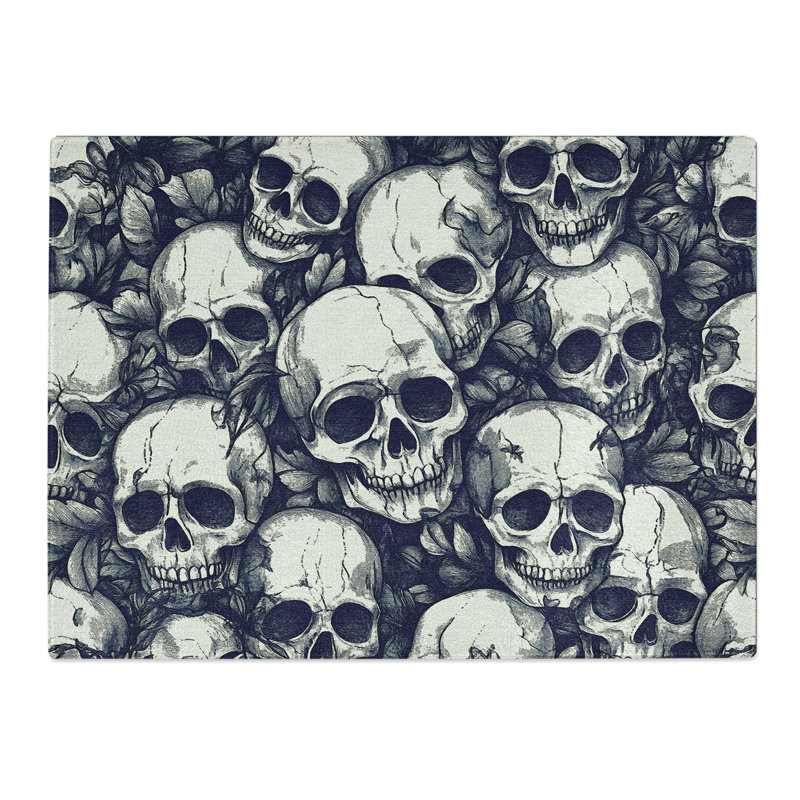 Skulls Vol.4  Glass Chopping Board