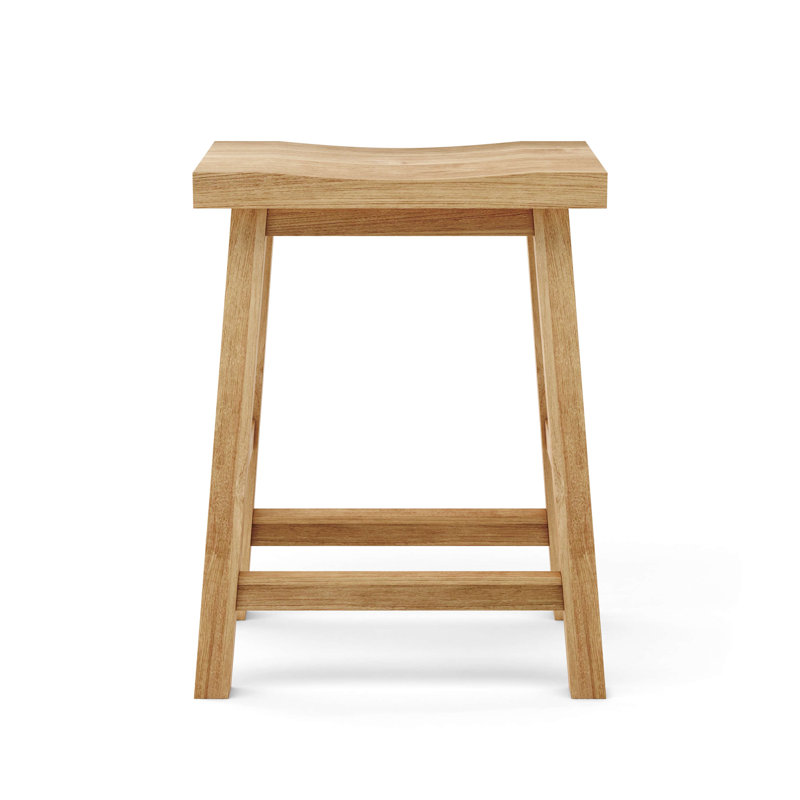 Alpine Outdoor Teak Bar Stool