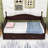 Wood Twin Extendable Daybed with Drawers and Twin Trundle-701012131