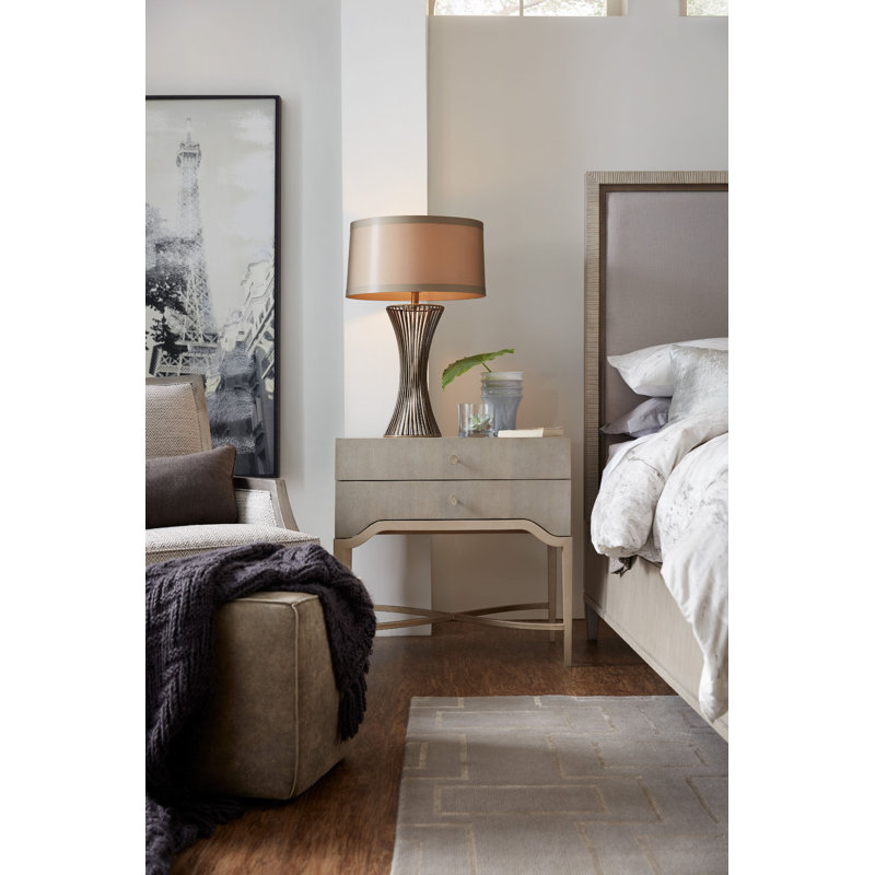 Elixir Two-Drawer Nightstand