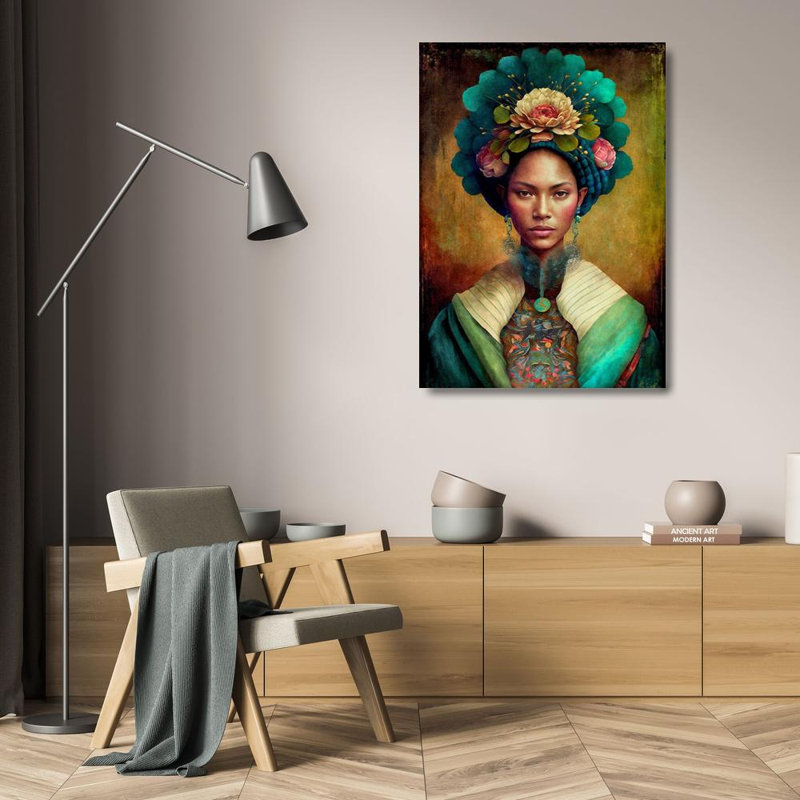 Art sur toile, The Dutch Lady Gallery, 44" H x 60" W