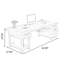 Bureaux rectangulaires en bois massif brun-1463334051-1463334048