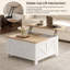 Table basse à quatre pieds avec rangement Piero-242566821