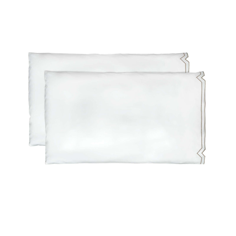Artemide Embroidery By DEA Sateen Pillow Case, King Pillow Case