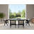 Raquel  Rectangular Dining Table, Black