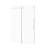 72" H Shower Door, 48" Wide, 6Mm Tempered Clear Glass, - Proof Coating, Adjustable, Reversible, Splash, Smooth Sliding, Steel Frame Sliding Easy Clean, Adjustable 44 48 In W, Waterproof Sealing,