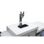 Mont Alpi 6-Burner Deluxe Stainless Steel Outdoor Island Barbecue Grill + Kegerator & Refrigerator