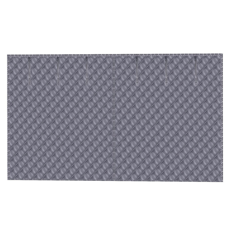 Rideau de porte de garage 16 * 7FT à isolation thermique pour écran de garage deux voitures avec fermeture magnétique