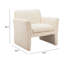 Chaise d'appoint Dobra beige avoine