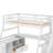 Glinnie Kids Twin Loft Bed with Drawers-380194556