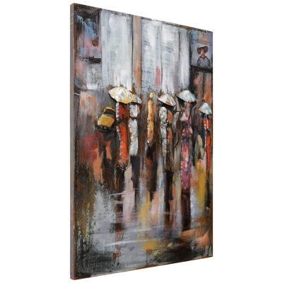 Wrapped Canvas Painting