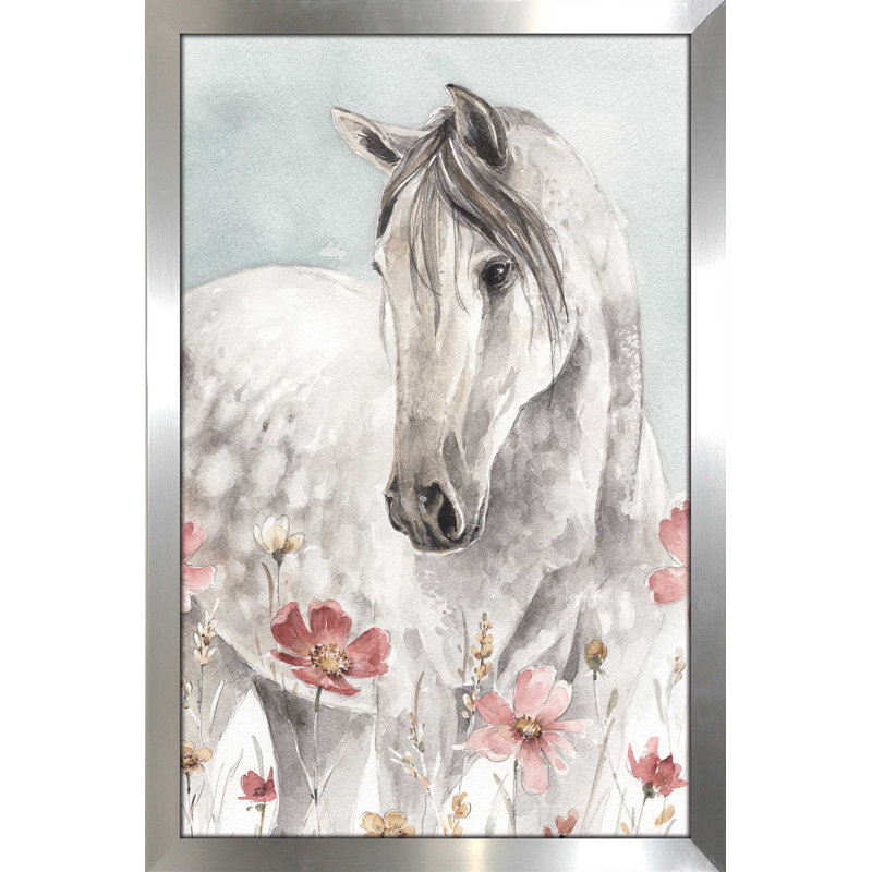 «Wild Horses I Crop» par Lisa Audit - reproduction de cadre photo, H 51,5 po x l 35,5 po x P 0,75 po
