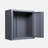 Metal Wall - Mounted Gray Garage Cabinet, 13.47" H, Storage Solution For Basements, Kitchens And Warehouses, Removable Shelves, Precise Door Hinge Movement Storage, Cabinet With Smooth Hinge, Easy