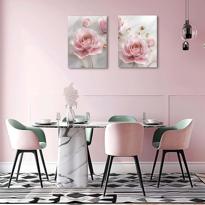 2 Piece Wrapped Canvas Print, 40" H x 60" W
