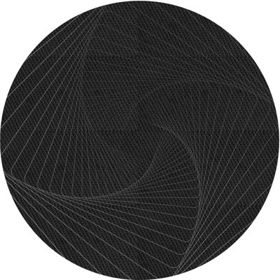 Chenille Abstract Indoor Rug