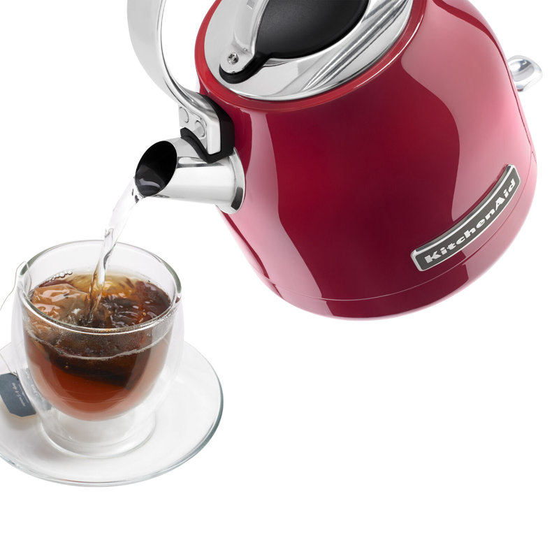 KitchenAid Compact 1.25 L Electric Kettle in Empire Red, Empire Red