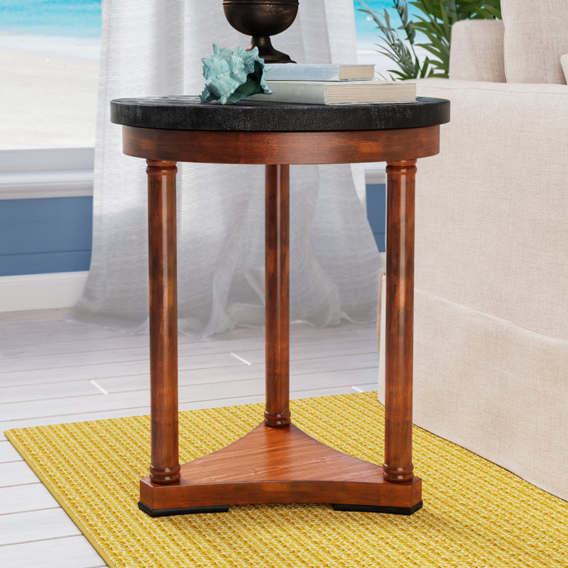 Table de bout en bois massif groleau, Sac