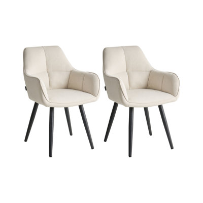 48 cm H Armchair in Beige