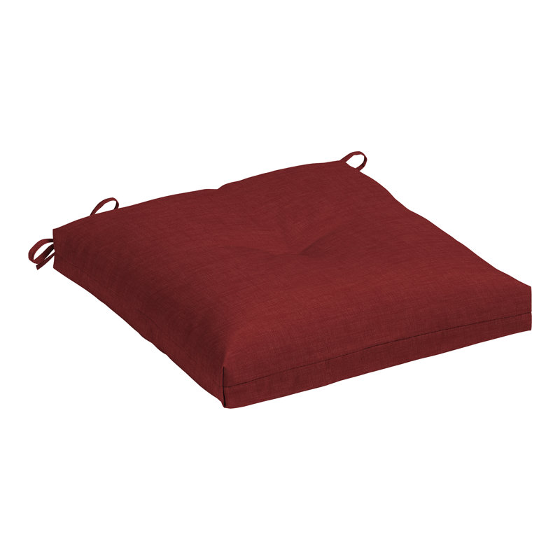 Coussin de siège d'extérieur 1 pièce ARDEN, Rouge rubis