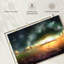 Impression sur toile Starlit Fantasy Dreamscape-122133580