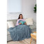 Jeté léger en coton biologique XL pour lit ou canapé, 92 po x 68 po-609073148