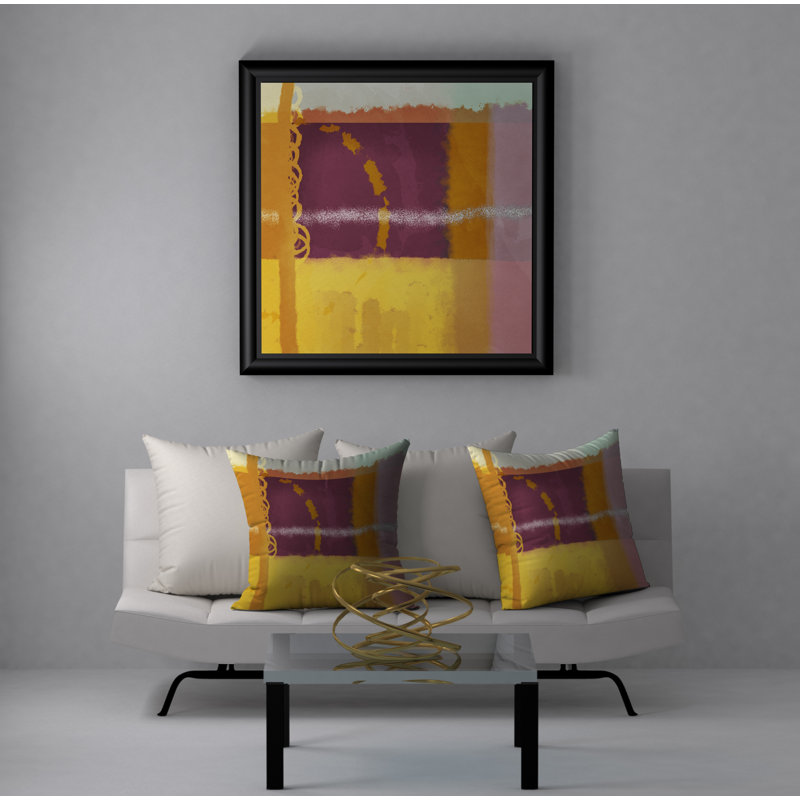 Reversible Throw Pillow, 20" x 20"