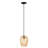 7.25"W Abdusalam 1-Light Woven Metal Caged Dome Pendant-915090838