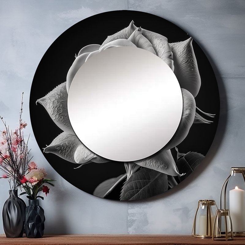 Miroir mural Scharroo Blossoming, 29 po x 29 po