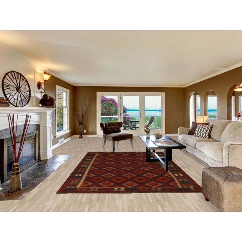 Geometric Kilim Oriental Area Rug 7x10