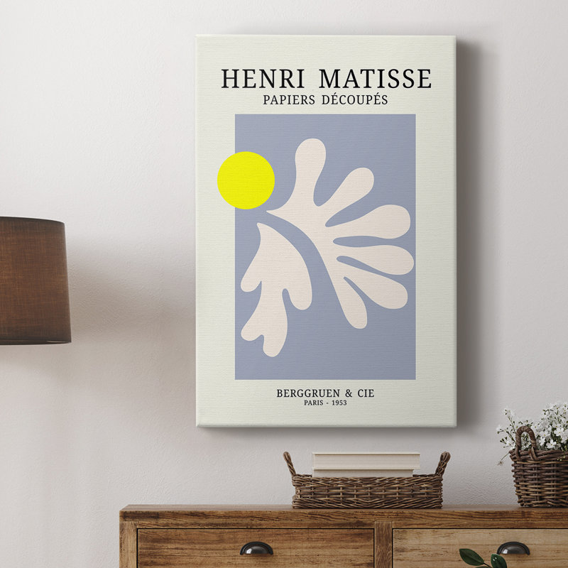 Matisse CDV III, reproduction d'art encadrée Cavas, H 48 po x l 32 po