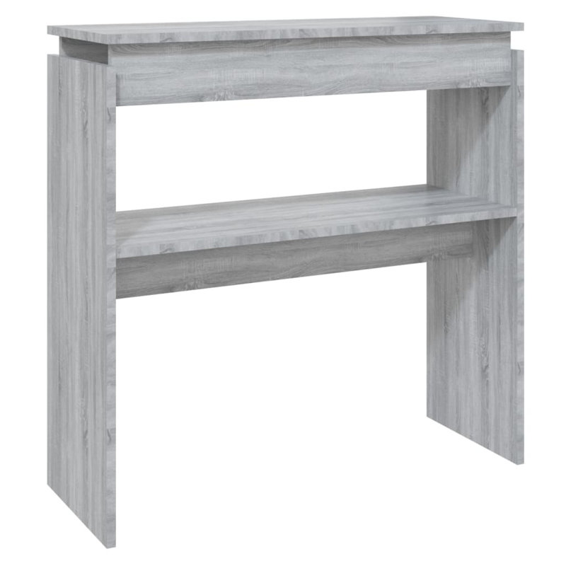 Hars Console Table, 80cm H x 80cm W x 30cm D, Grey Sonoma, Grey Sonoma