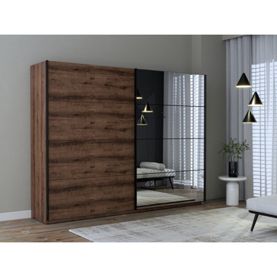 Aniaya 1 Door Manufactured Wood Wardrobe