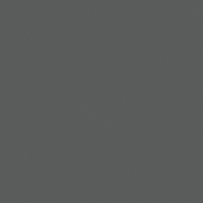 Causeuse en cuir véritable, H 35 po x l 69 po x P 34 po, Gris
