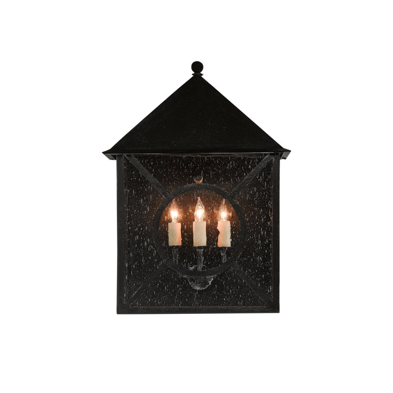 Ripley 3 - Light Outdoor Wall Lantern, Midnight