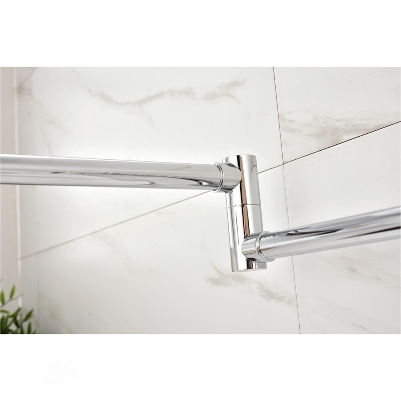 Robinet remplisseur de pot mural, Chrome