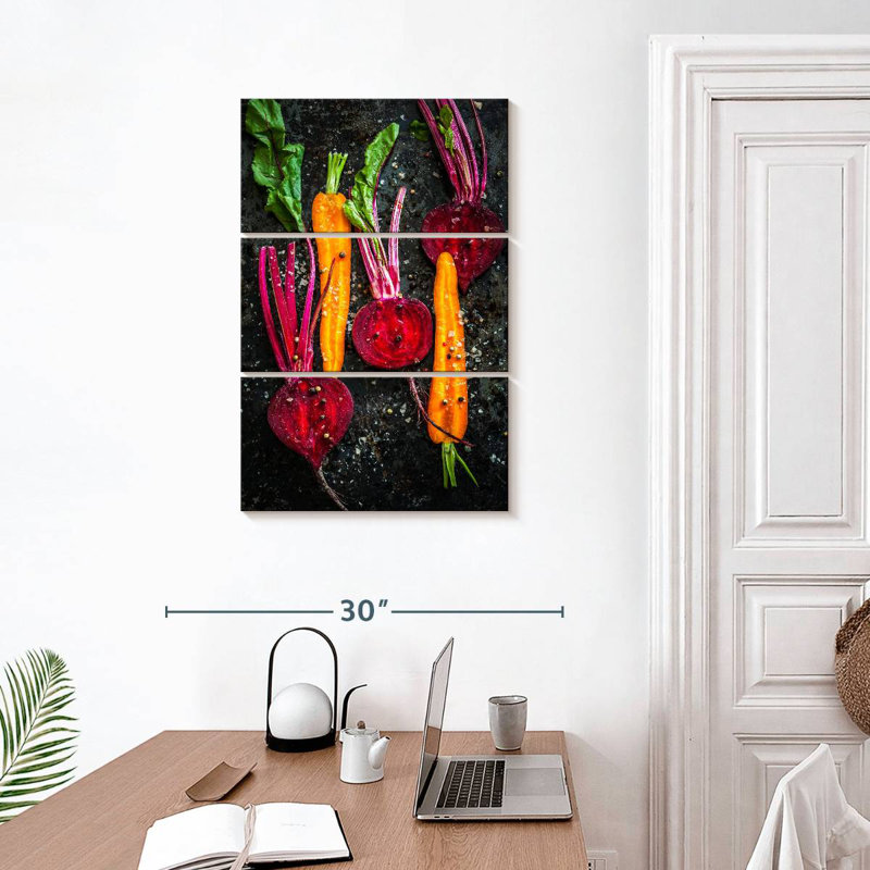 Yarlin Beetroots And Carrots, 32" H x 20" W