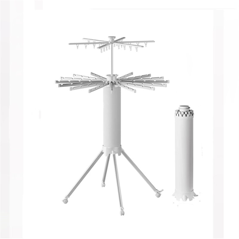 Octomove Foldable Clothes Drying Rack, 66.92" H x 44.09" W x 19.68" D