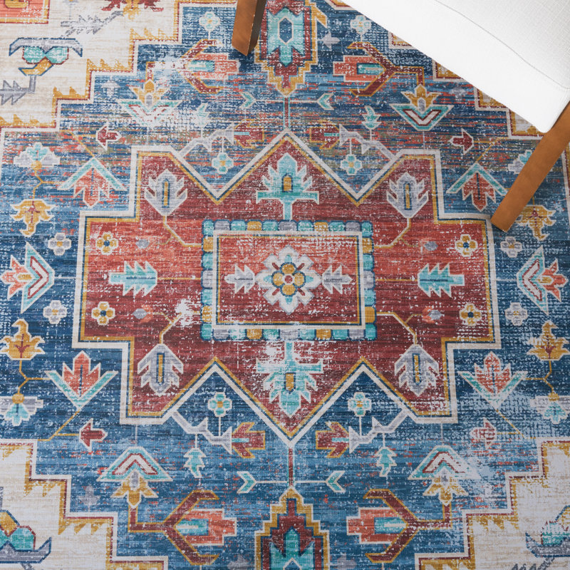 Tucson Performance Machine Washable Oriental Rug, Runner 2'6" x 14'