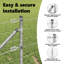 Galvanised Steel Border Fencing-1290313694-1290313695