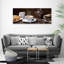 Croissants And Coffee - Wrapped Canvas Print