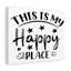 This Is My Happy Place - Wrapped Canvas Print