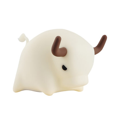 LED Silicone Night Light USB Rechargeable Bedroom Bedside Lamp -Color Sensor Cute Sleep Light