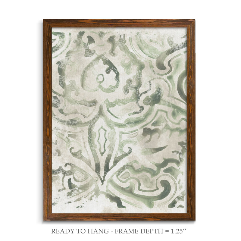 « antique tile iii » par paul cezanne-image image, reproduction d’art sur, H 44 po x l 32 po x P 1,25 po, Pas de tapis
