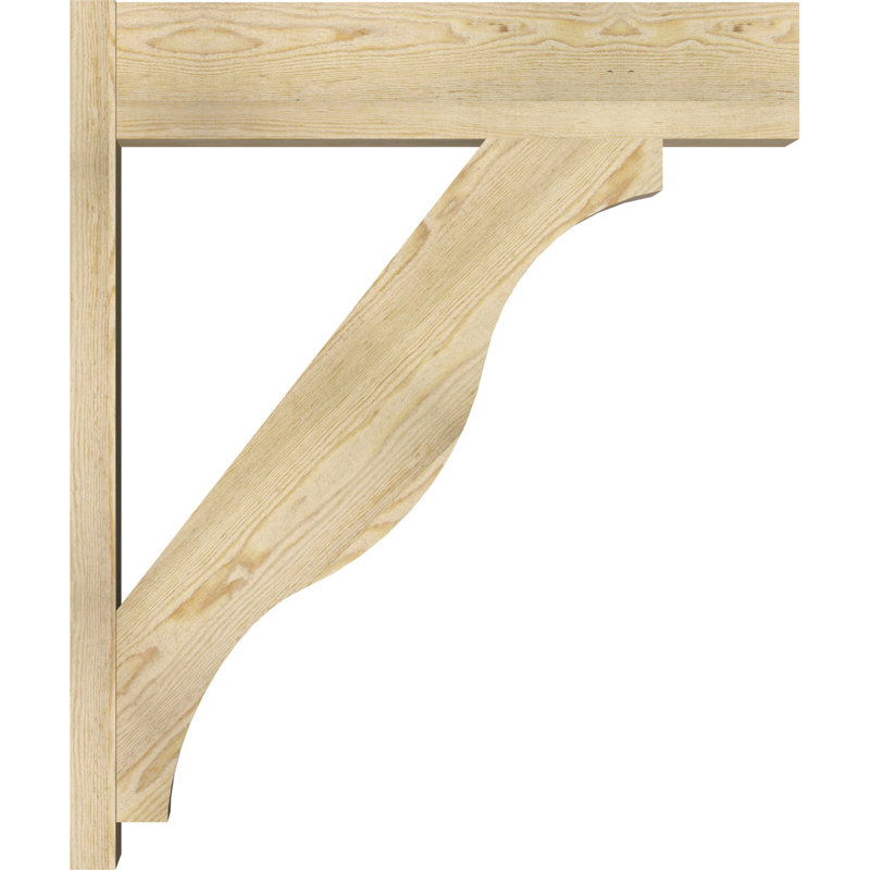 Jeu de blocs Funston, 8" W Douglas Fir (Rough Sawn), P 32 po x H 38 po