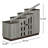 12 Pair Shoe Storage Cabinet