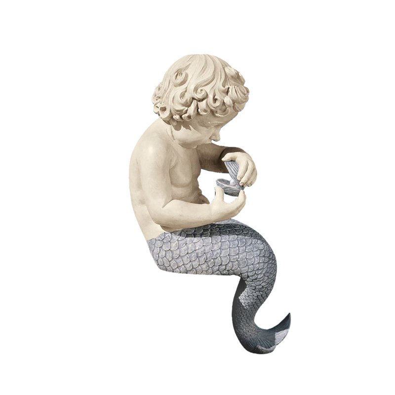 Statue Ocean Little Treasure Sitting