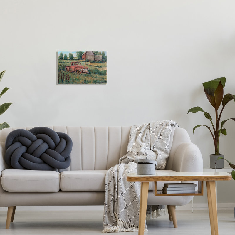 «Peaceful Farmland Truck Scene» par Tim Otoole, H 10 po x l 15 po x P 0,5 po